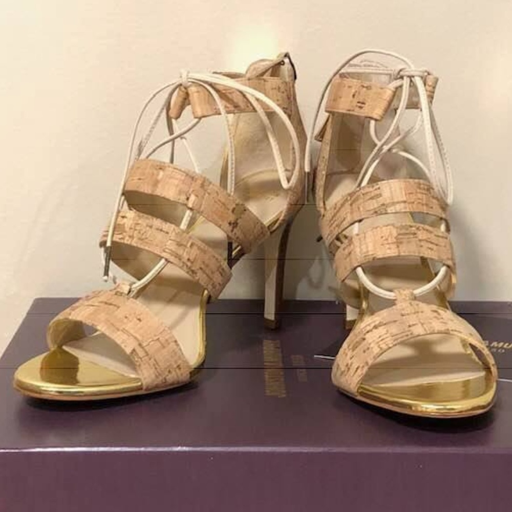 NWT Johnston& Murphy NATASHA GHILLIE HEEL
